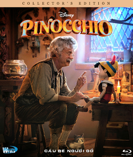 B6284.Pinocchio  2022 (TOM HANKS)  CẬU BÉ NGƯỜI GỖ  2D25G  (DTS-HD MA 7.1)